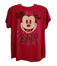 Mickey Mouse Happy Since 1928 Womens Red 2XL TShirt - £14.22 GBP