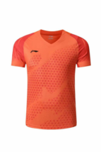 New Li Ning Quick-drying Men&#39;s Tops Table Tennis Badminton Clothes T-Shirt - £16.92 GBP