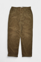 Canyon River Blues Pants Mens 34x30 Brown Corduroy Baggy Loose Fit Trousers - $22.11