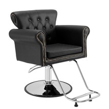 The Vevor Salon Chair Is A Black Piece Of Spa Beauty Equipment Perfect For - £253.79 GBP