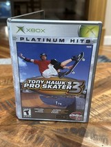XBOX Tony Hawk&#39;s Pro Skater 3 Platinum Hits complete CIB *tested*  skateboarding - £11.62 GBP