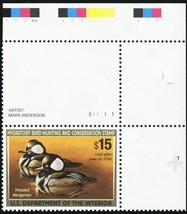 RW72, Mint VF NH $15 Duck - Single Stamp From Press Sheet - Stuart Katz - $29.95