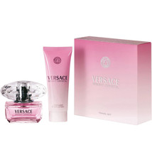 Versace bright crystal 2 pcs set: 1.7 edt sp + 3.4 body lotion (travel) - $110.49