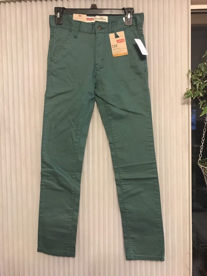 Fit: 27x27 Levi's 510 Skinny Stonewashed Denim Grass Green Jeans Ships N 24h