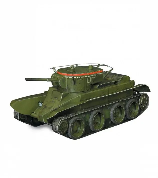 BT-5 Tank Model Kit – 1:35 Scale DIY Cardboard Armored Vehicle Paper Craft - $409.01 MXN