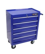 5-Drawer Rolling Tool Chest With Lock &amp; Key Tool Storage Cabinet W/ Whee... - £256.52 GBP