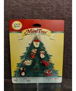 Vintage 1999 Westrim Mini Tree Wood Presents Theme Ornaments #4425 - $545.52 MXN