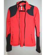 Lululemon Athletica Orange And Black Zip Front Jacket Size Women&#39;s 6 - £42.80 GBP