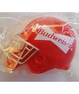 Budweiser Plastic Football Helmet Beer Bottle Topper 2.5&quot; New In Sealed ... - £20.10 GBP