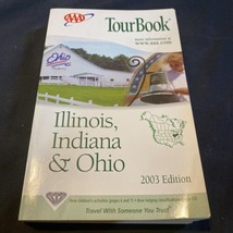 2003 AAA Illinois, Indiana &amp; Ohio Travel Road Map Accommodation Tour Guide Book - £4.37 GBP