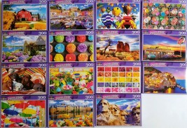300 Pc Jigsaw Puzzles 11”x18.25” 1/Pk s20a, Select: Balloons Cupcakes Sunset... - £2.33 GBP