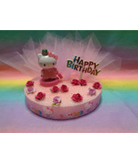 Hello Kitty Cake Topper 6&quot; Styrofoam Base - OOAK - £15.53 GBP