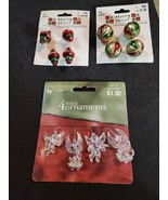 Lot of 12 New Miniature Assorted Christmas Ornaments.  Angels, Balls, Etc. - €12,98 EUR Lot of 12 New Miniature Assorted Christmas Ornaments.  Angels, Balls, Etc. - €12,98 EUR