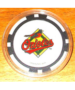 Baltimore Orioles Golf Ball Marker - Black with White Inserts - £6.23 GBP