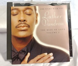 Luther Vandross One Night With You The Best Of Love Volume 2 CD 1997 - £6.67 GBP