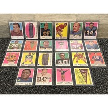 1959 Topps NFL Football Trading Cards - Lot of 22 Cards - Vintage! - $386.99