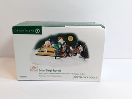 Department 56 School Sleigh Express - $282.25 MXN