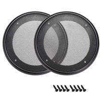 uxcell 2pcs 5&quot; Speaker Grill Mesh Decorative Circle Woofer Guard Protect... - £23.05 GBP