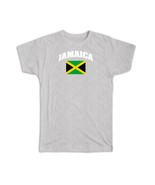 Jamaica : Gift T-Shirt Flag Chest Jamaican Expat Country Patriotic Flags... - $335.62 MXN