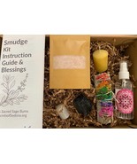 House Cleansing Personalized Kit, Energy Cleansing Ritual Smudge Kit wit... - $61.12 CAD