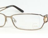NiGuRa N 1157 A Monture De Lunettes Marron Clair Avec Cristaux 54-16-130mm - $82.66