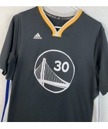 Golden State Warriors Jersey Steph Curry #30 Adidas Swingman S/S Men’s S... - £70.76 GBP