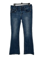 American Eagle Womens Jeans Artist Flare Low-Rise Super Stretch Denim 8 Regular - £15.49 GBP
