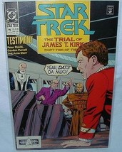 Star Trek Part 2 of 3 #11 Aug 1990 Comic (The Trial of James T. Kirk / T... - $6.86