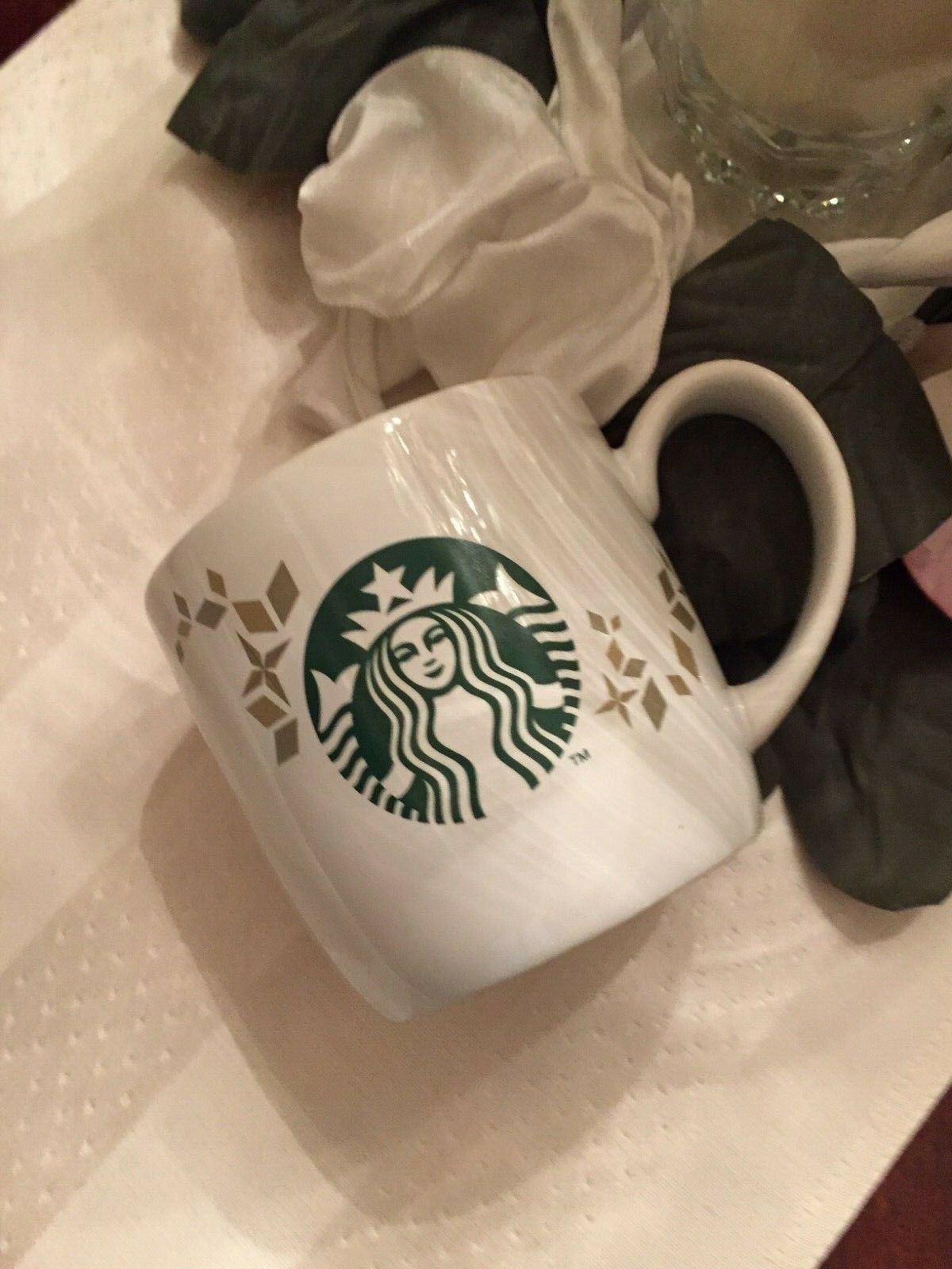 Primary image for * Starbucks Coffee Cup 2013 Christmas Holiday Collection 14 oz Mermaid Mug