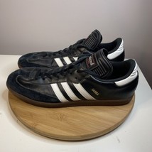 Adidas Samba Classic Men&#39;s Size 13 Black Soccer Training Shoes Sneakers - £55.37 GBP