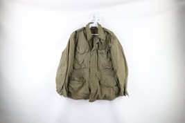 Vintage 40s WWII Era Mens 36S Thrashed M1943 M-43 Field Jacket Coat Green USA - £150.31 GBP