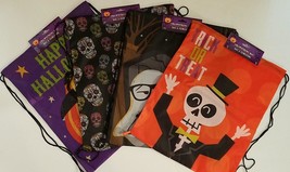 Halloween Treat Bags Draw String Backpacks  14”x17”, 1 Bag/Pk, Select: Theme - £2.35 GBP