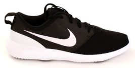Nike Black &amp; White Roshe Golf Shoes Men&#39;s Size 8.5 - £77.84 GBP