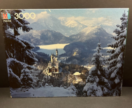 Milton Bradley 3000 Piece Puzzle Magnum Neuschwanstein Castle, Bavaria 3... - €33,75 EUR