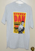 Steely Dan Kid Charlemagne Summer 1996 Gray Concert T-Shirt L - £155.15 GBP