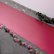 Red 65 Ft Mirrored Plastic Aisle Runner Wedding Ceremony Party Event Decorations - £105.13 GBP