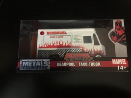 JADA TOYS METALS DIE CAST DEADPOOL TACO TRUCK WHITE - $9.99