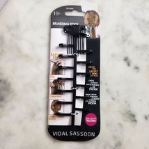 Vidal Sassoon Braiding Tool Easy Styling Clip Cross-Lock Braid Hair - $13.99