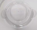 Black Decker Handy Steamer HS80 Food Rice Bowl Clear Cover Lid Replaceme... - £9.30 GBP