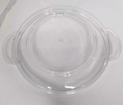 Black Decker Handy Steamer HS80 Food Rice Bowl Clear Cover Lid Replaceme... - $11.83