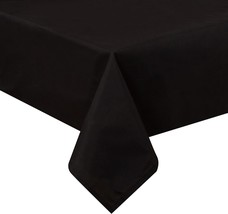 Rectangle 100 Polyester Table Cloth Set of 2 Spill Proof Dustproof Wrinkle Resis - £28.16 GBP