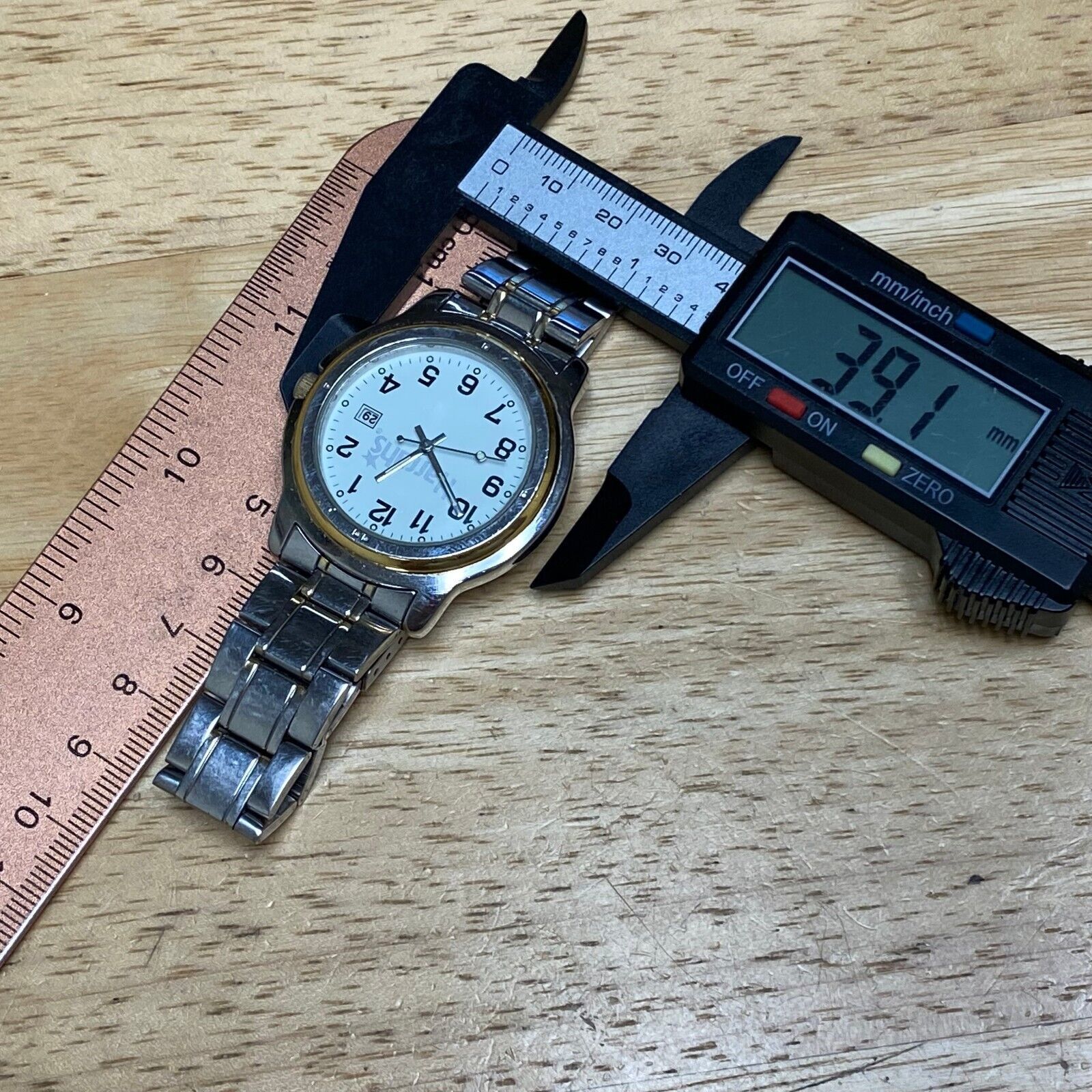 Harrah's By Sweda Mens Dual Tone Japan Movt and 50 similar items