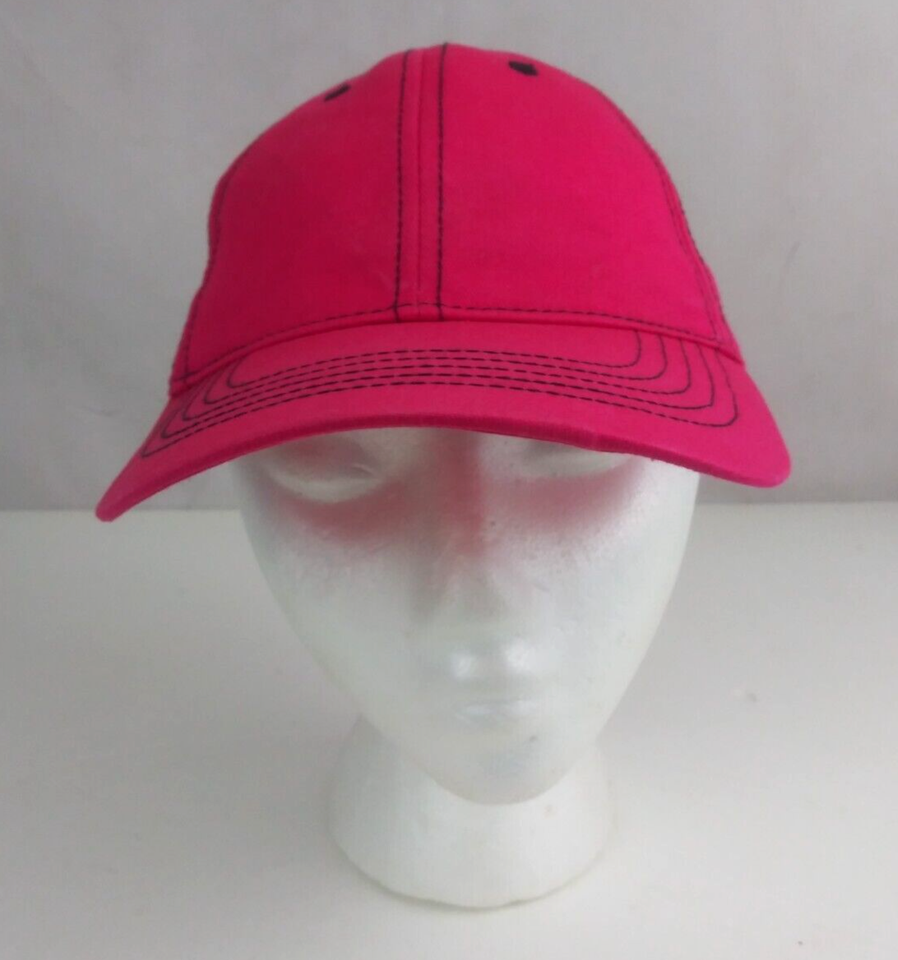 Women&#39;s Bright Pink Adjustable Baseball Cap - $14.84