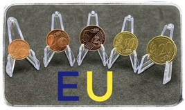 Set of European Circulated Coins 1,2,5,10,20  Cents From 90‘ Till Now  - £4.66 GBP