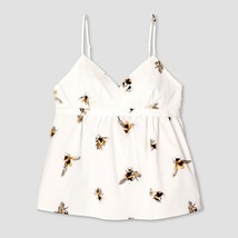 Victoria Beckham x Target, Women&#39;s Bee Print Empire Waist Cami, Size Medium - $48.10