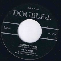 Lloyd Price Tennessee Waltz 45 rpm Pistol Packing Mama Canadian Pressing - $3.95