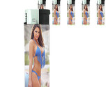 Texas Pin Up Girl D10 Lighters Set of 5 Electronic Refillable Butane  - $15.79
