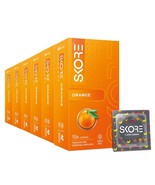 Skore Condoms - 10 Count (Pack Of 6, Orange) - £27.25 GBP