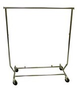 48&quot; L Single Bar Collapsible Apparel Rack 01-010CH - €103,00 EUR