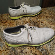 NIKE Lunar Clayton 628535-100 Spikeless Golf Hybrid Sneaker Shoes Men’s Sz 11.5 - $68.31